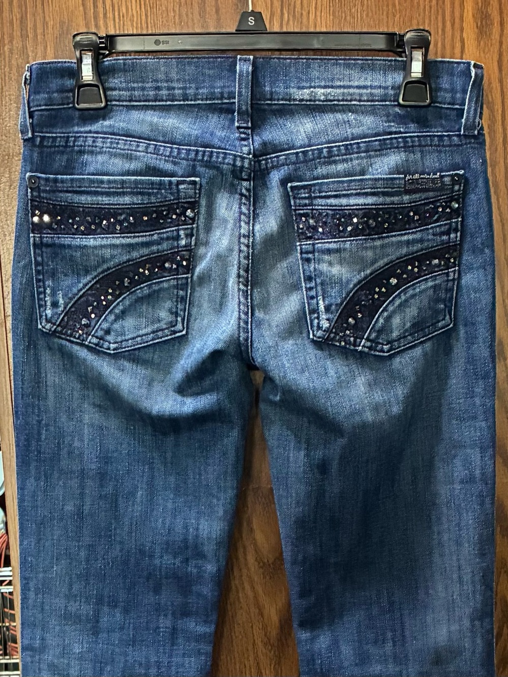 7 For All Mankind Bootcut Jeans - Size 26L - Picture 2 of 7